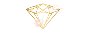 Shining diamond divider representing standing out online with Nova Scotia small business marketing by Chrystal M Marketing